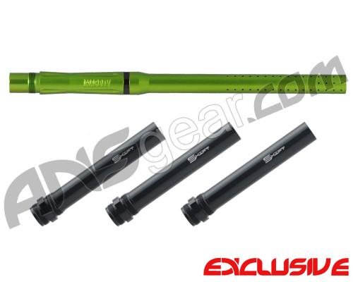 MacDev Shift 6 Piece 14" Barrel Kit - Autococker - Sour Apple