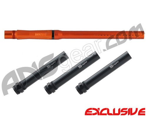 MacDev Shift 6 Piece 14" Barrel Kit - Autococker - Sunburst Orange