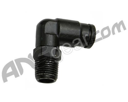 90 Degree Macroline Fitting Swivel - Black