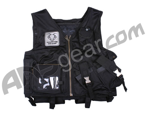 Mantis Ghost Division Paintball Vest - Black