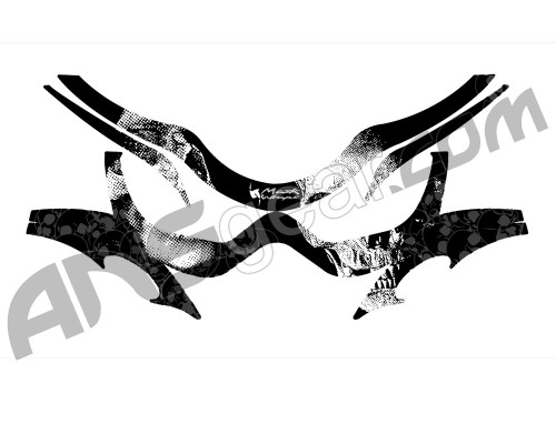 Custom Paintball Mask Wraps - Skulls