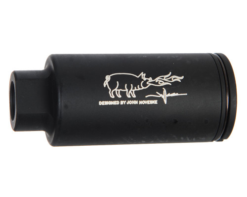 Madbull Airsoft Noveske KX3 Adjustable Amplifier Flash Hider (CCW) - Black