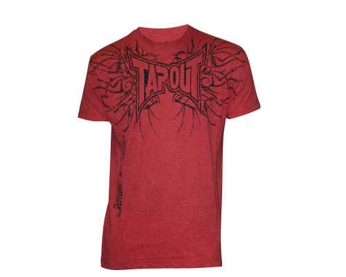 Tapout T-Shirt Bones - Heather Red