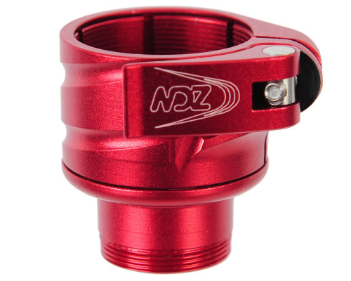 New Designz Spyder VS Pro Mid Rise Clamping Feed Neck - Dust Red