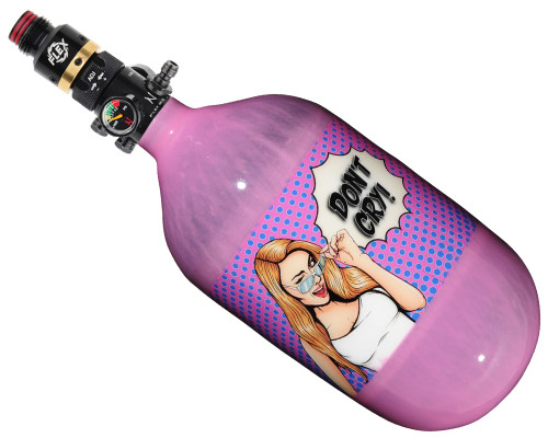 Ninja Lite Carbon Fiber Air Tank - 68/4500 w/ Flex Adjustable Regulator - SE Pop Art