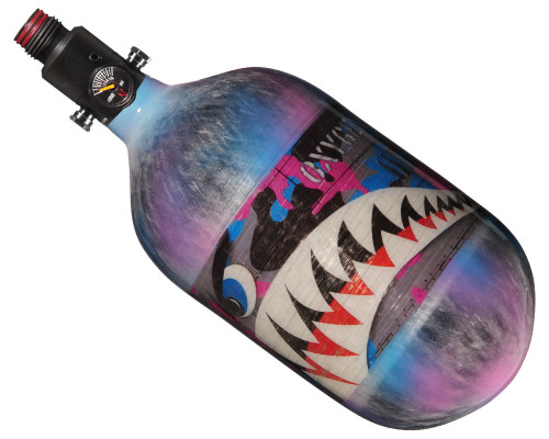 Ninja Lite Carbon Fiber Air Tank - 68/4500 w/ Adjustable Regulator - SE Warhawk Cotton Candy (Camo)