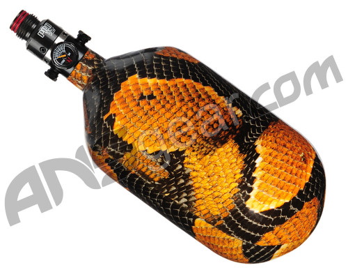 DISCOUNTED Ninja SL Carbon Fiber Air Tank w/ PRO V2 Regulator - 68/4500 - Snake Skin
