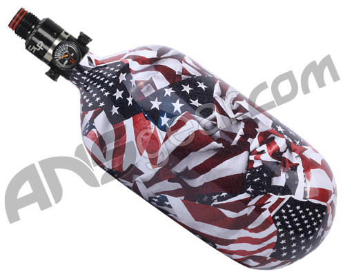 Ninja SL Carbon Fiber Air Tank w/ PRO V2 SLP Regulator - 77/4500 - Merica