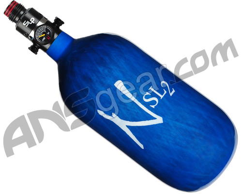 Ninja SL2 Carbon Fiber Air Tank - 45/4500 w/ Pro V2 SLP Regulator - Blue