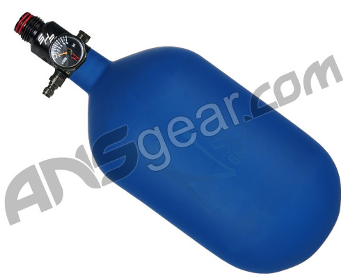 Ninja SL2 Carbon Fiber Air Tank - 68/4500 w/ Pro V2 SHP Regulator - Blue (Cerakote Finish)