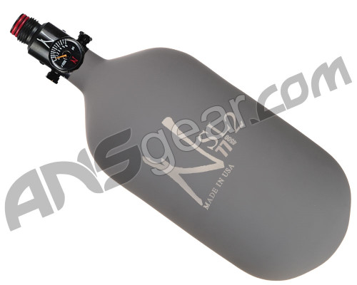 Ninja SL2 Carbon Fiber Air Tank - 77/4500 w/ Adjustable Regulator - Gunsmoke (Matte)