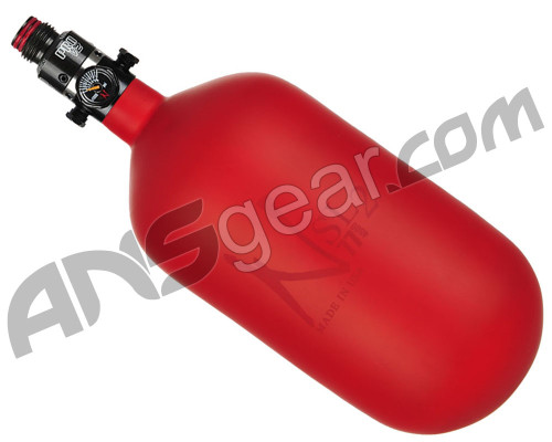 Ninja SL2 Carbon Fiber Air Tank - 77/4500 w/ Pro V2 Regulator - Red (Cerakote Finish)