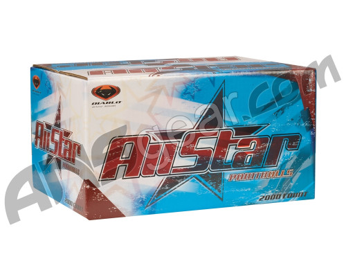 Empire All Star 1,000 Round Paintballs - Orange Fill ( .68 Caliber )