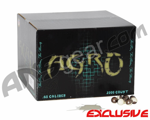 APX Agro Pro 500 Round Paintballs - Coconut Scented - White Fill ( .68 Caliber )