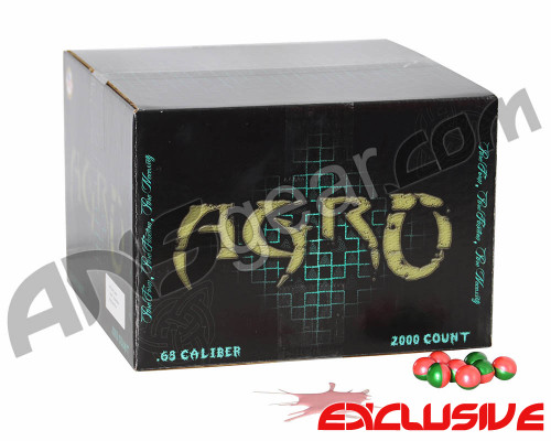 APX Agro Pro 500 Round Paintballs - Watermelon Scented - Pink Fill ( .68 Caliber )