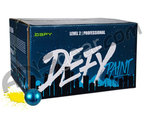 D3FY Sports Level 2 Premium 500 Round Paintballs - Yellow Fill ( .68 Caliber )