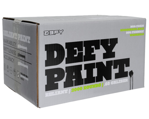 D3FY Sports Reliant 100 Round Paintballs - Pink Fill ( .68 Caliber )