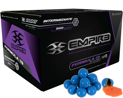Empire Formula 13 500 Round Paintballs - Orange Fill ( .68 Caliber )