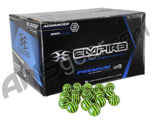 Empire El Tigre 1,000 Round Paintballs - Neon Green Fill ( .68 Caliber )