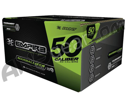 Empire Marballizer 2,000 Round Paintball Case - White Fill ( .50 Caliber )