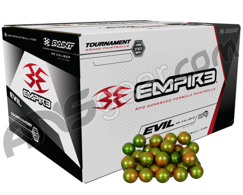 Empire Ultra Evil 100 Round Paintballs - Orange Fill ( .68 Caliber )