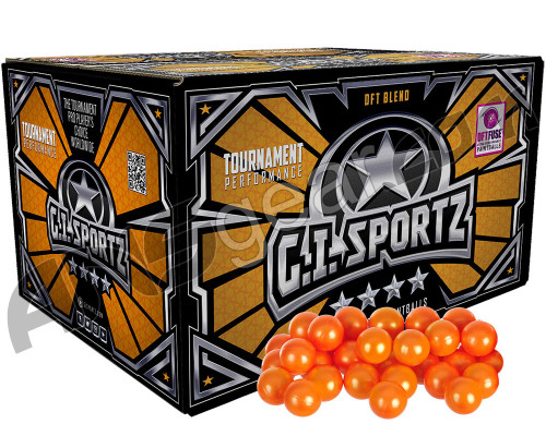 GI Sportz 4 Star 2,000 Round Paintball Case - Orange Fill ( .68 Caliber )