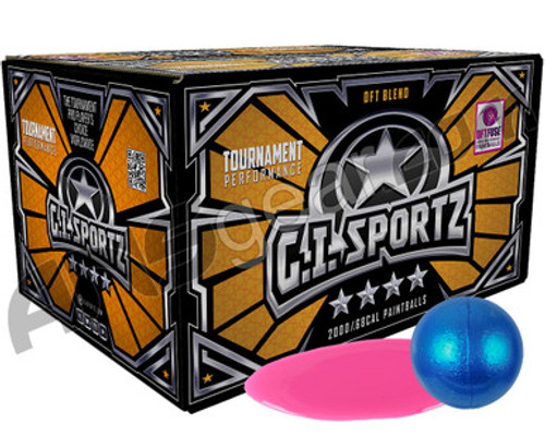 GI Sportz 4 Star 2,000 Round Paintball Case - Pink Fill ( .68 Caliber )