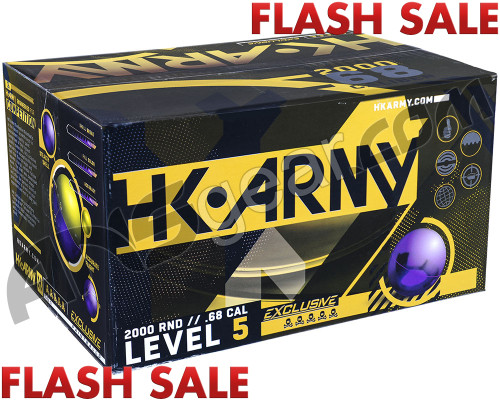 HK Army Exclusive 2,000 Round Paintball Case - Pink Fill ( .68 Caliber )