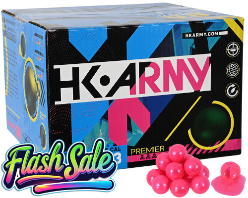 HK Army Premier 2,000 Round Paintball Case - Pink Fill ( .68 Caliber )