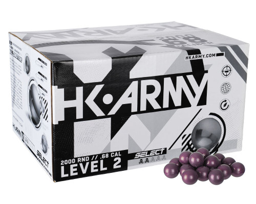 HK Army Select 1,000 Round Paintballs - White Fill ( .68 Caliber )