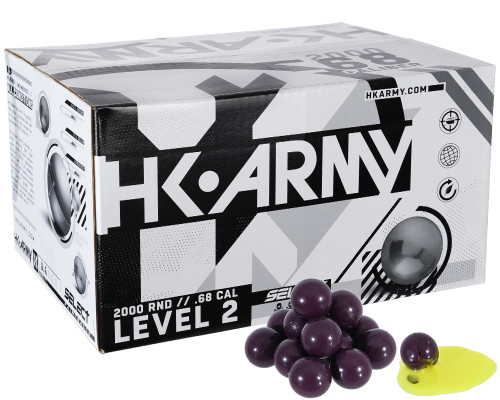 HK Army Select 1,000 Round Paintballs - Yellow Fill ( .68 Caliber )