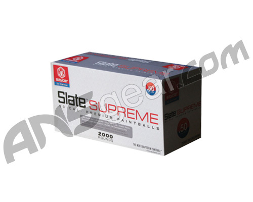Kingman Slate Supreme 2,000 Round Paintball Case - Orange Fill ( .50 Caliber )