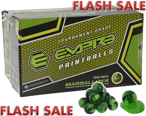 Empire Marballizer 2,000 Round Paintball Case - Green Fill ( .68 Caliber )