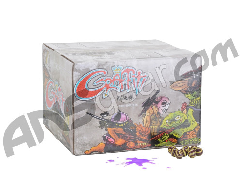 Valken Graffiti 500 Round Paintballs - Purple Fill ( .68 Caliber )