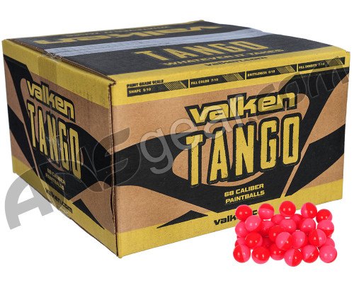 Valken Tango 1,000 Round Paintballs - Pink Fill ( .68 Caliber )