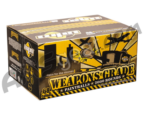 WPN Weapons Grade 500 Round Paintballs - Yellow Fill ( .68 Caliber )-1654585035