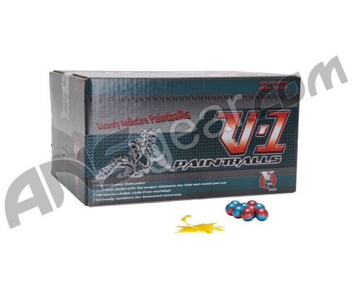 XO V-1 2,000 Round Paintball Case - Yellow Fill ( .68 Caliber )