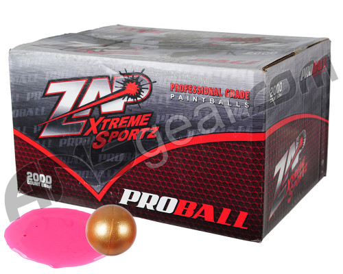 ZAP Proball 1,000 Round Paintball Case - Pink Fill ( .68 Caliber )