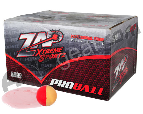 ZAP Proball 2,000 Round Paintball Case - White Fill ( .68 Caliber )