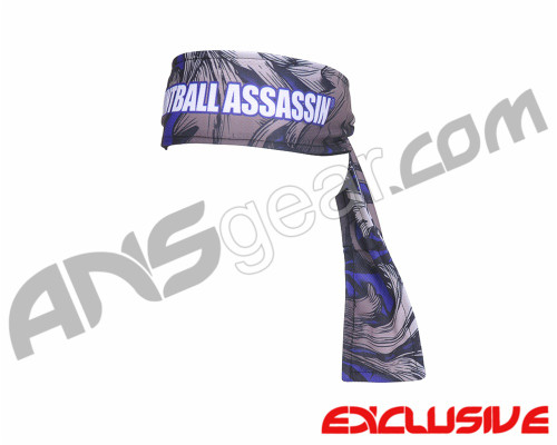 Paintball Assassin Headband - Aloha Purple