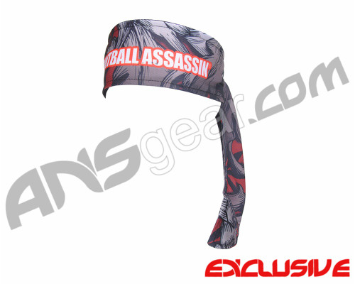 Paintball Assassin Headband - Aloha Red