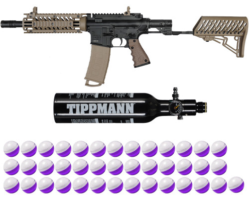 Home Defense Kit 4 w/ PepperBalls® - Tippmann TMC w/ Air-Thru Adjustable Stock