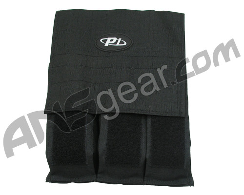 PI 3 Pod Single Flap Pouch - Black