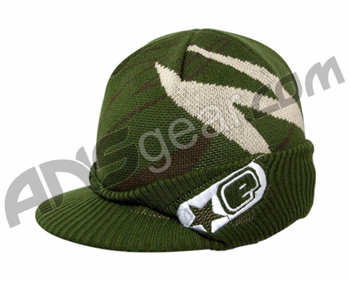 Planet Eclipse 2010 Rogue Visor Beanie - Olive