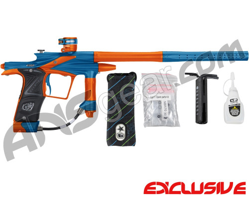 Planet Eclipse 2011 Ego Paintball Gun - Blue/Sunburst Orange