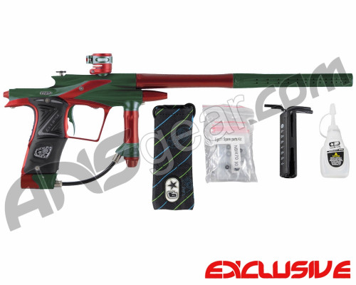 Planet Eclipse 2011 Ego Paintball Gun - Green/Dark Lava