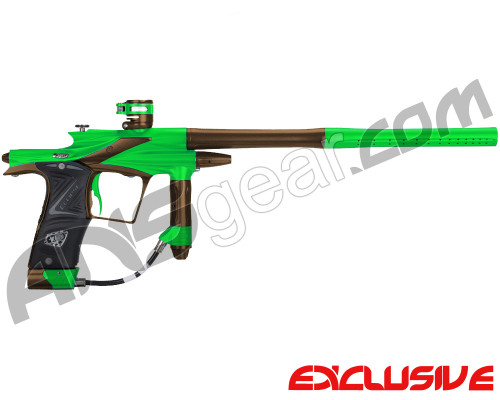 Planet Eclipse 2011 Ego Paintball Gun - Lime/Brown