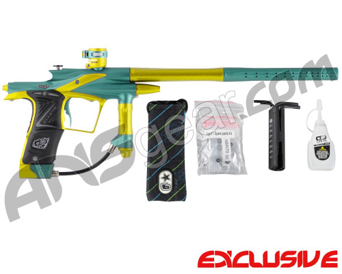 Planet Eclipse 2011 Ego Paintball Gun - Ocean/Dust Yellow