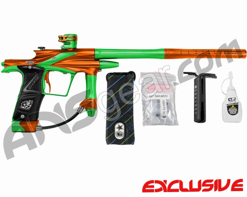 Planet Eclipse 2011 Ego Paintball Gun - Orange/Lime