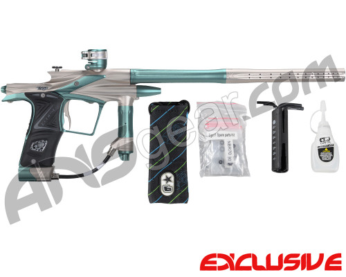 Planet Eclipse 2011 Ego Paintball Gun - Pewter/Aqua